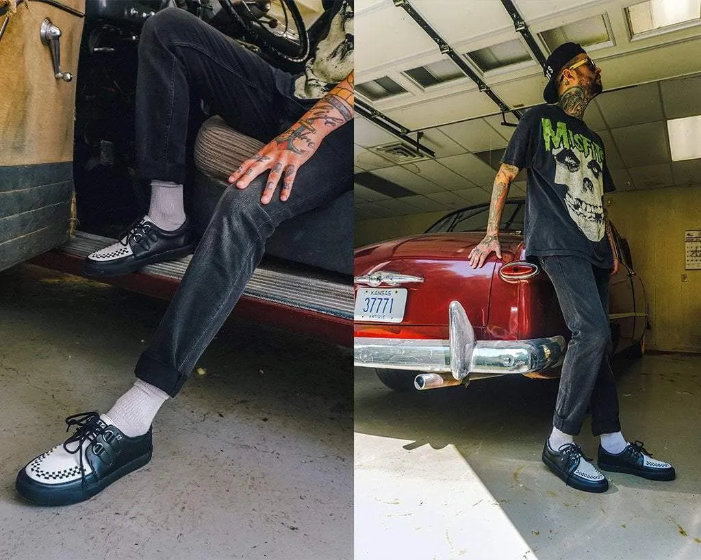 Black & White D-Ring VLK Sneaker