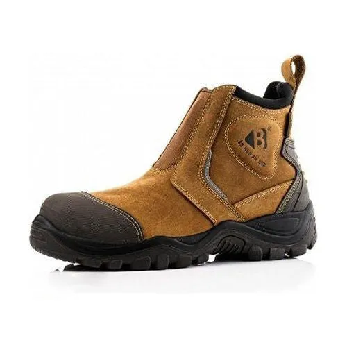 Buckler Safety Dealer Boots Waterproof Dark Brown – BSH014BR | S3 HRO AN SRC Rated