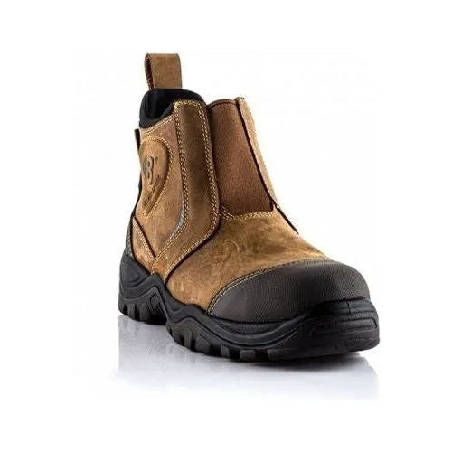 Buckler Safety Dealer Boots Waterproof Dark Brown – BSH014BR | S3 HRO AN SRC Rated