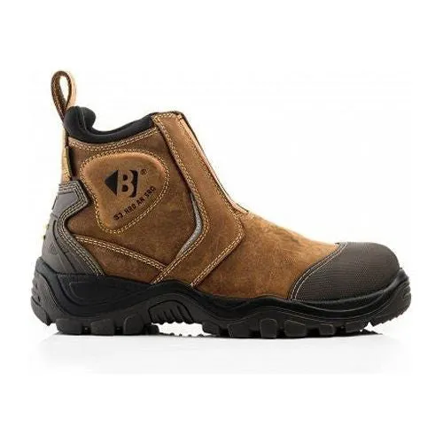 Buckler Safety Dealer Boots Waterproof Dark Brown – BSH014BR | S3 HRO AN SRC Rated