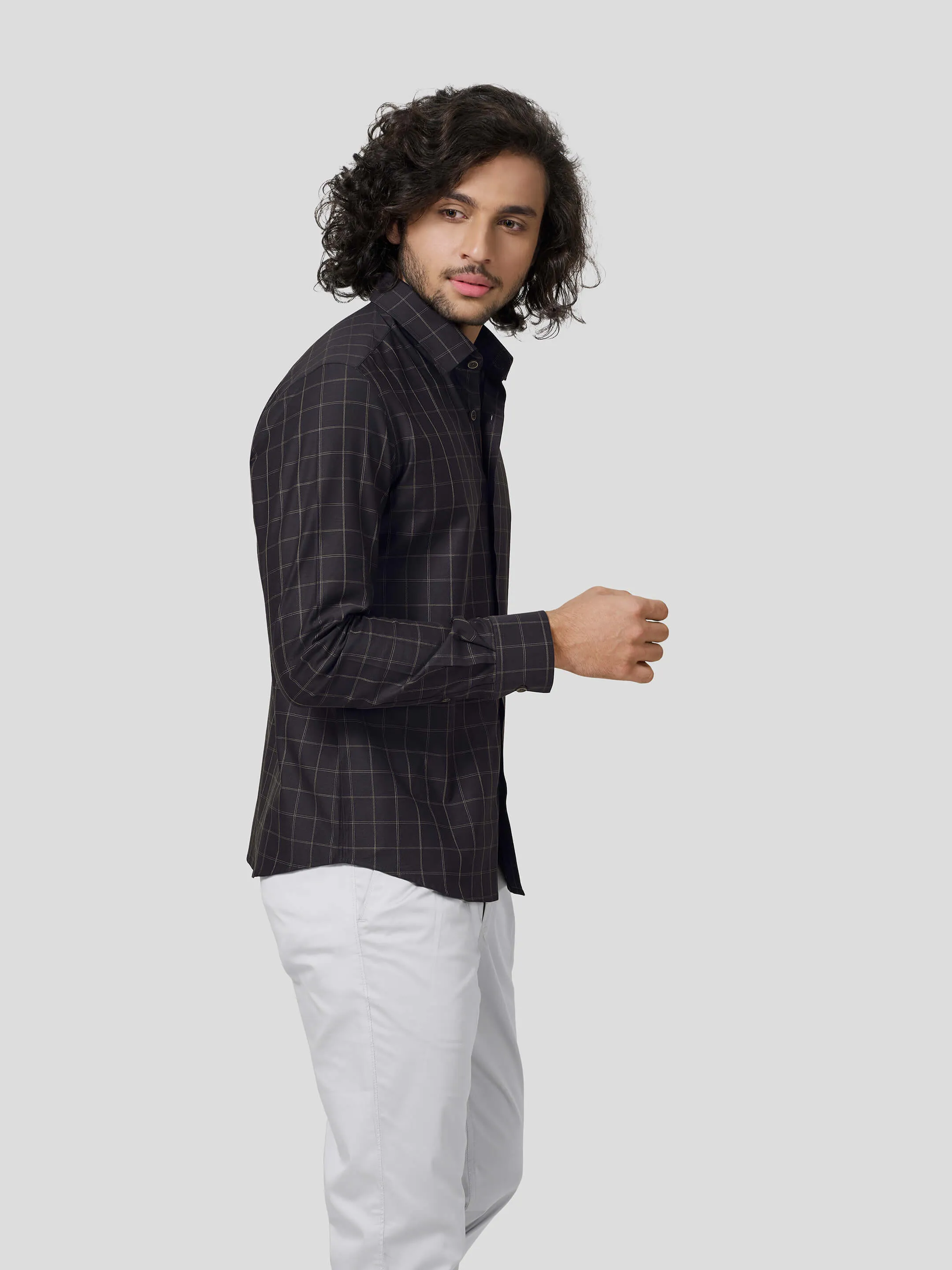 Congruent Untuck Fit Stripe Shirt