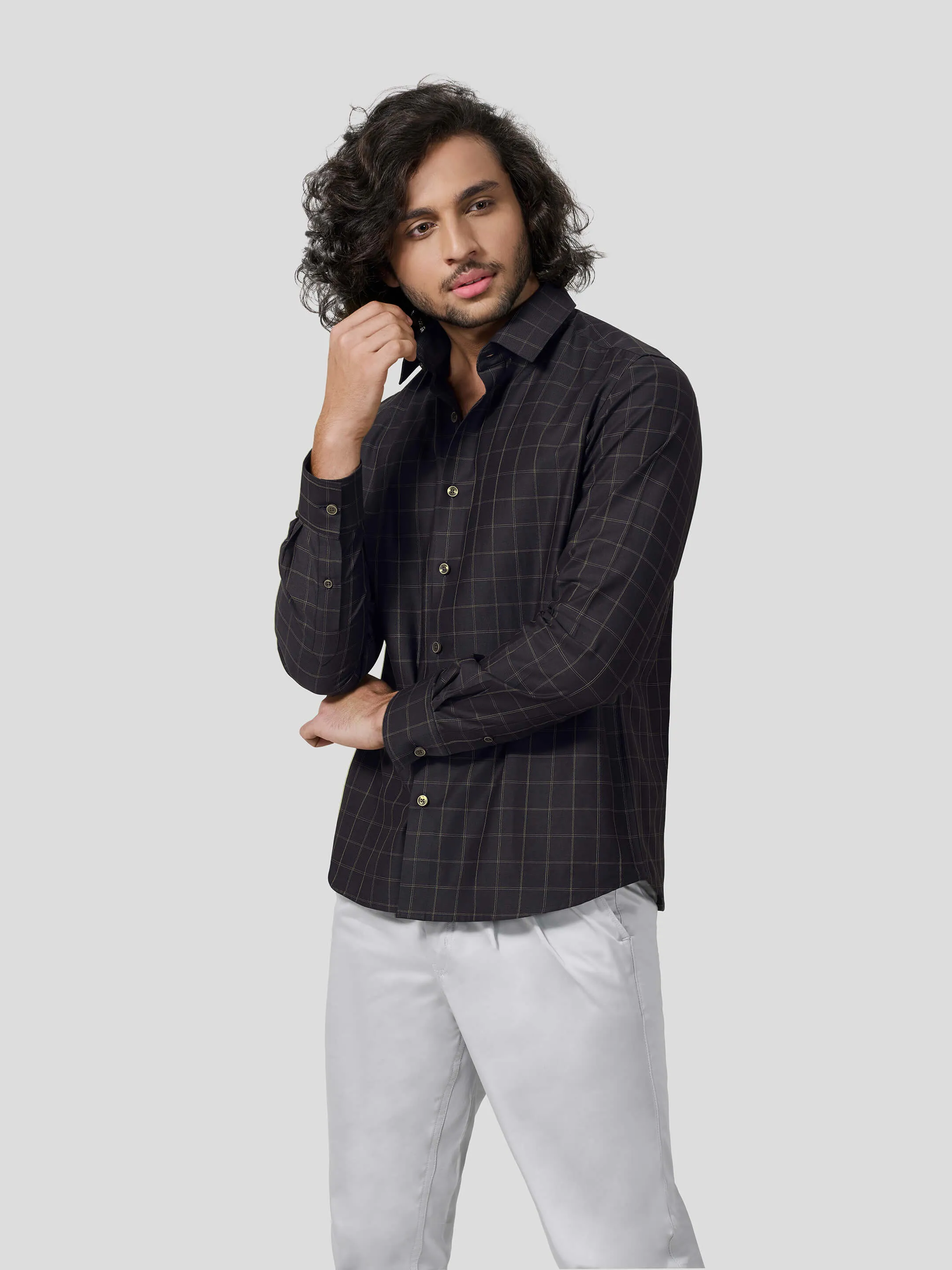 Congruent Untuck Fit Stripe Shirt
