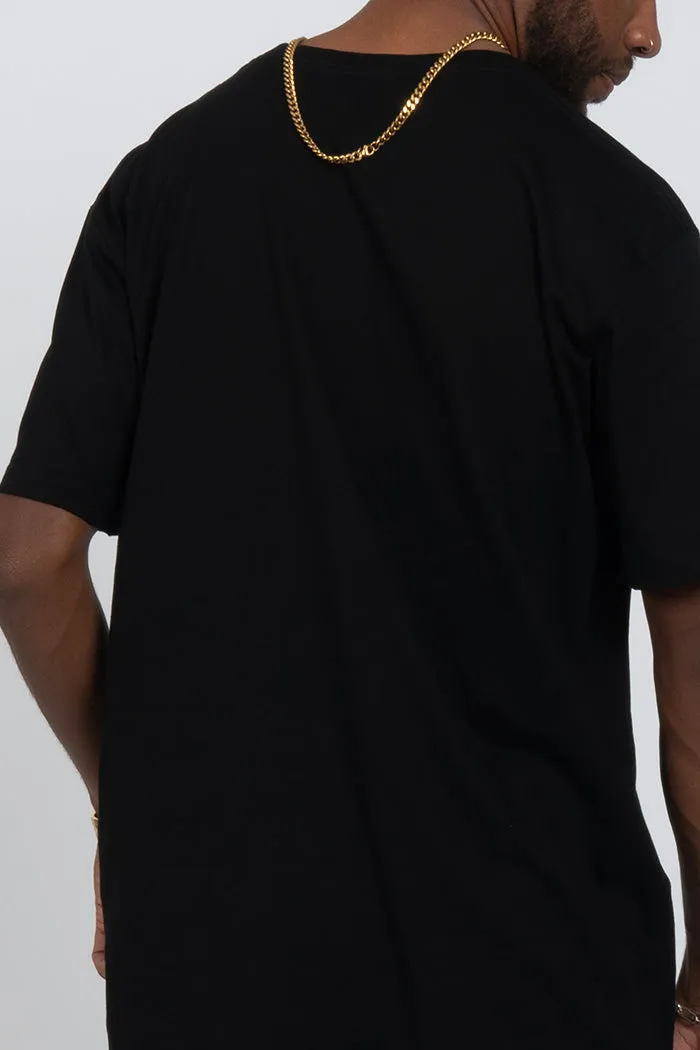 Croc Country Black Cotton Crew Neck Unisex T-Shirt