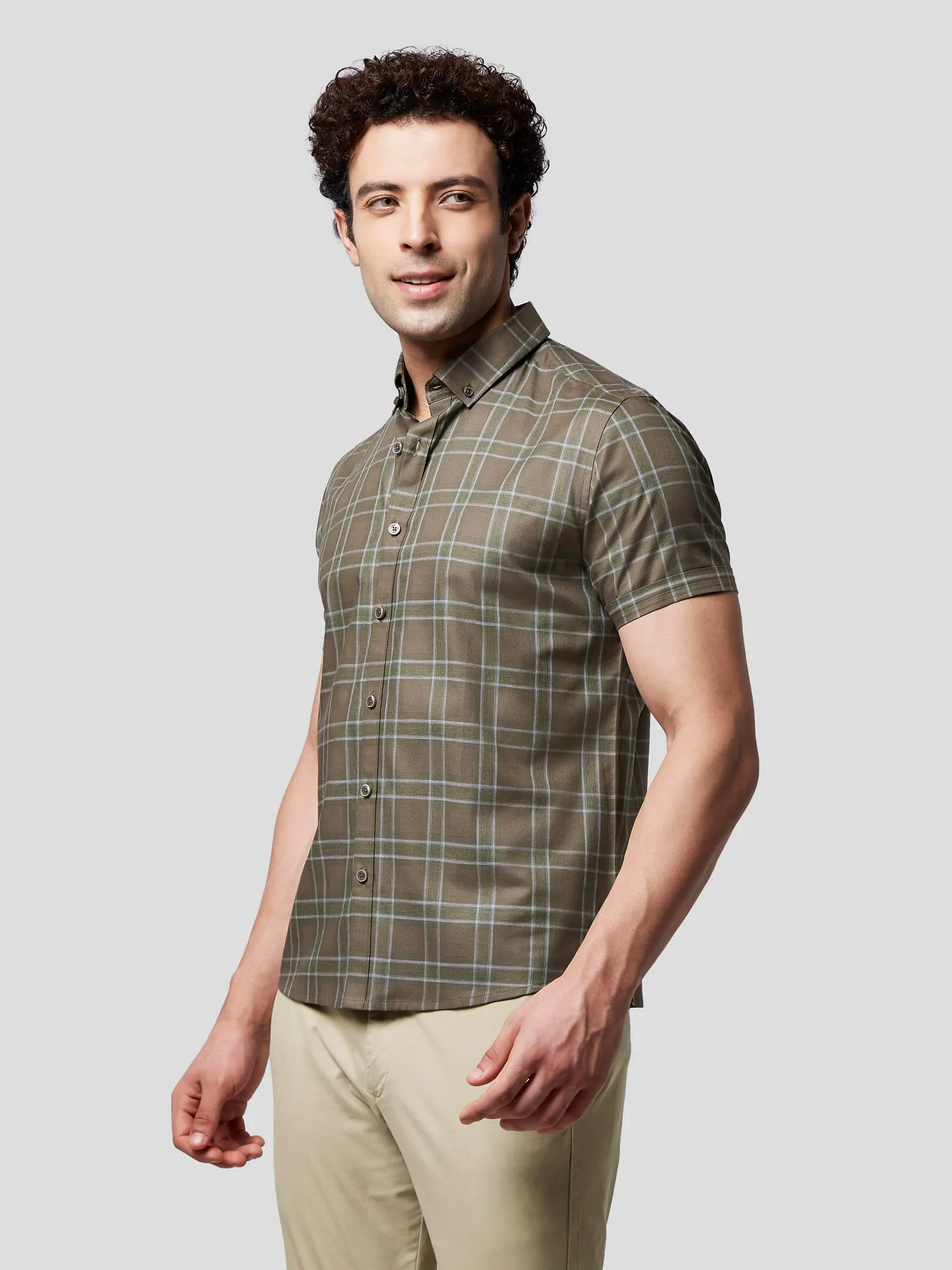 Expedience Short Sleeve Check Shirt