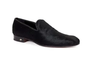 Mauri - 53123 Black Pony Hair Loafers