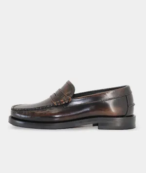 Miles Penny Loafer - Brown Polido