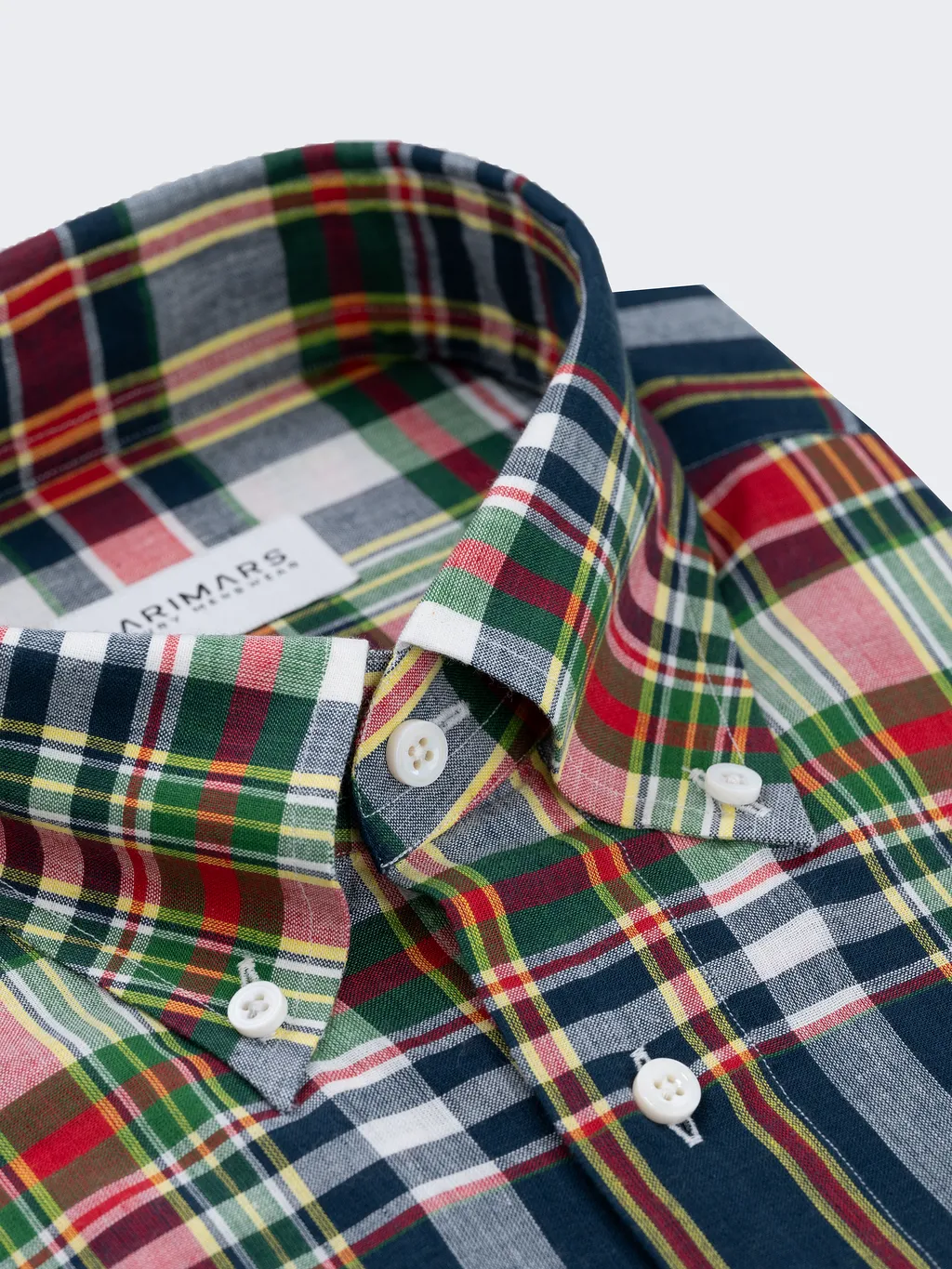 Navy & Red Madras Check