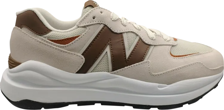 New Balance 57/40 'Chocolate Crisp Cocoa' ASOS Exclusive sneakers, cream