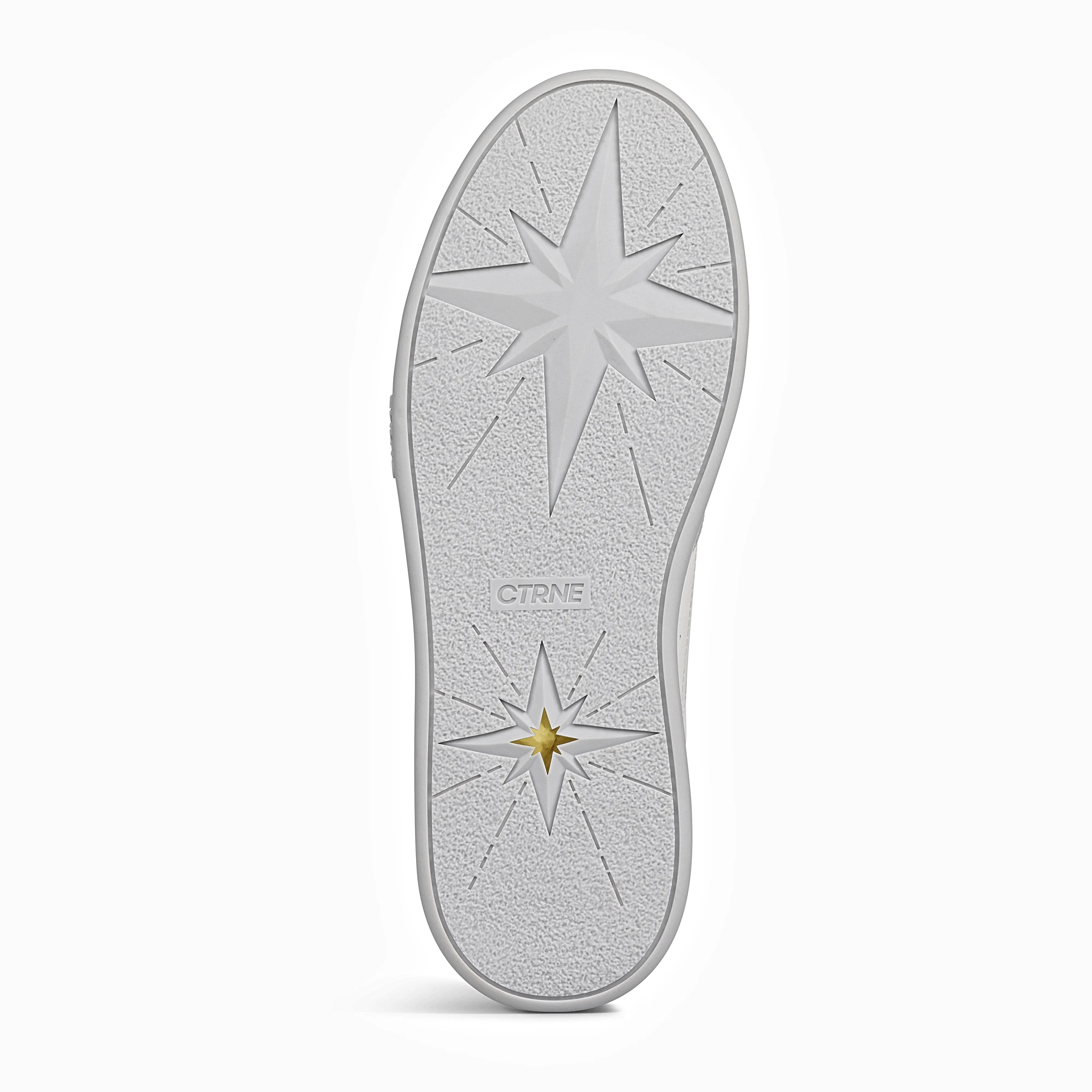 Orgonite Manifest Sneaker in White/Grey/Leather