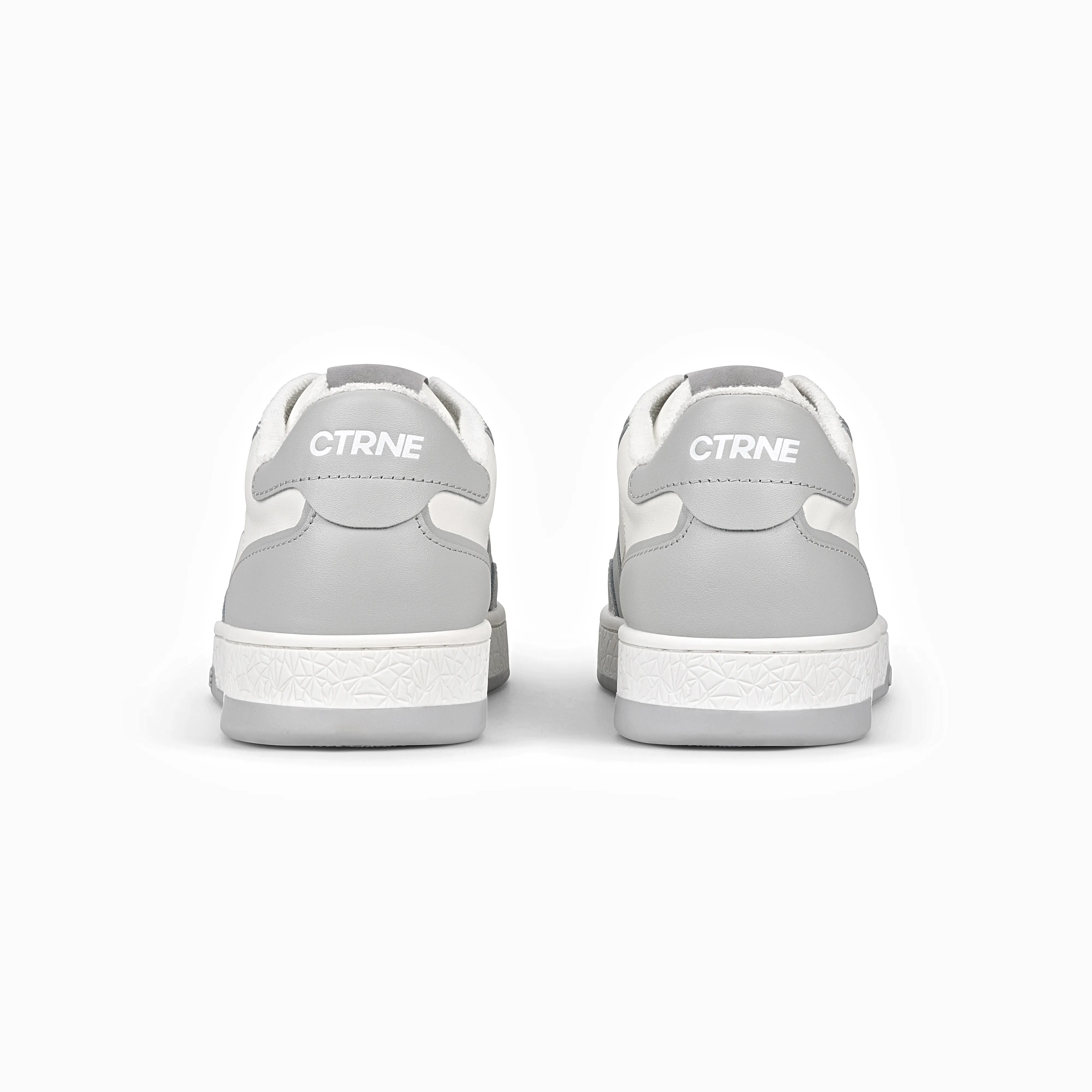 Orgonite Manifest Sneaker in White/Grey/Leather