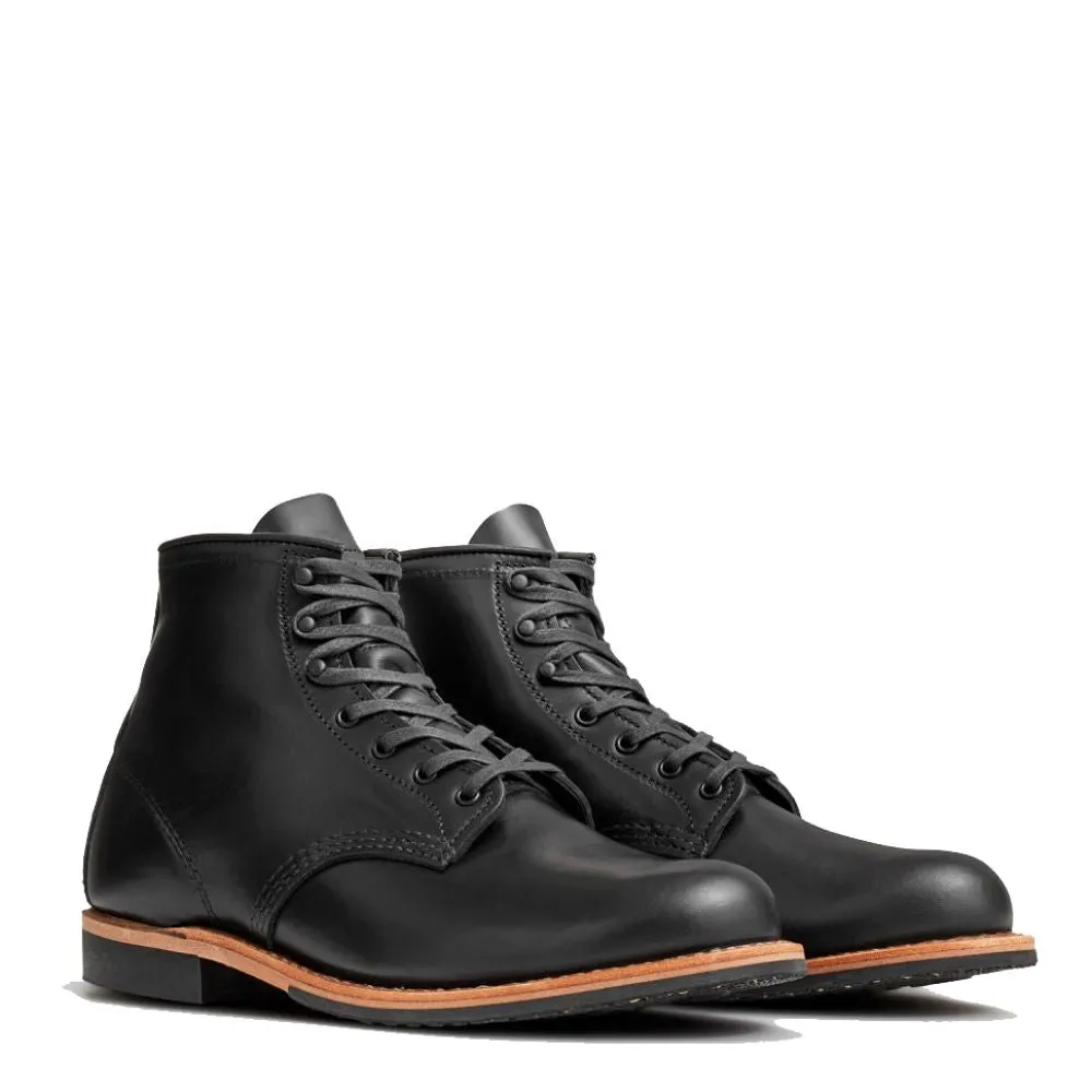 Red Wing Men's 6 Inch Beckman 9423 in Black Excalibur Leather
