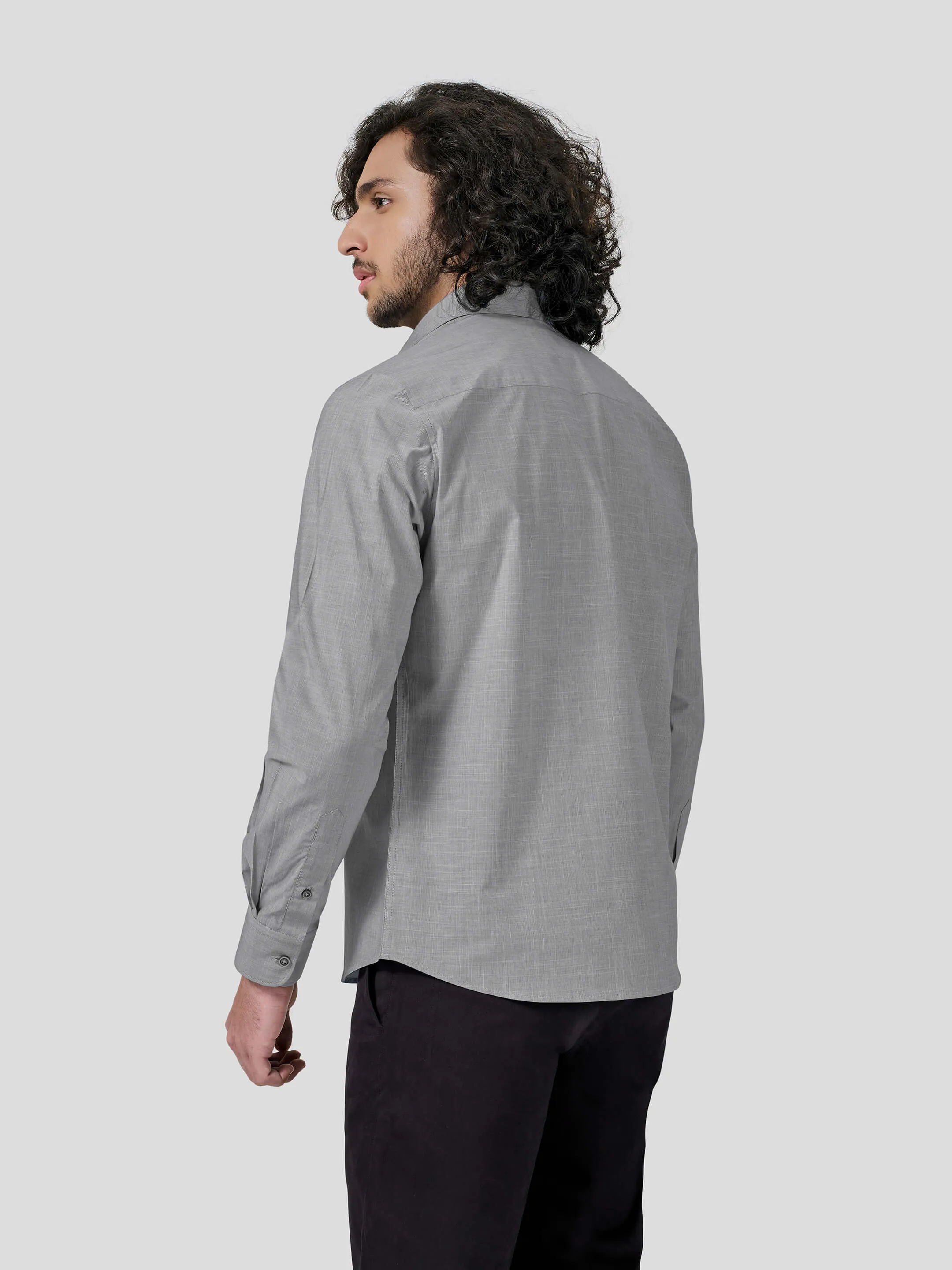 Terrific Full Sleeve Untuck Fit Shirt