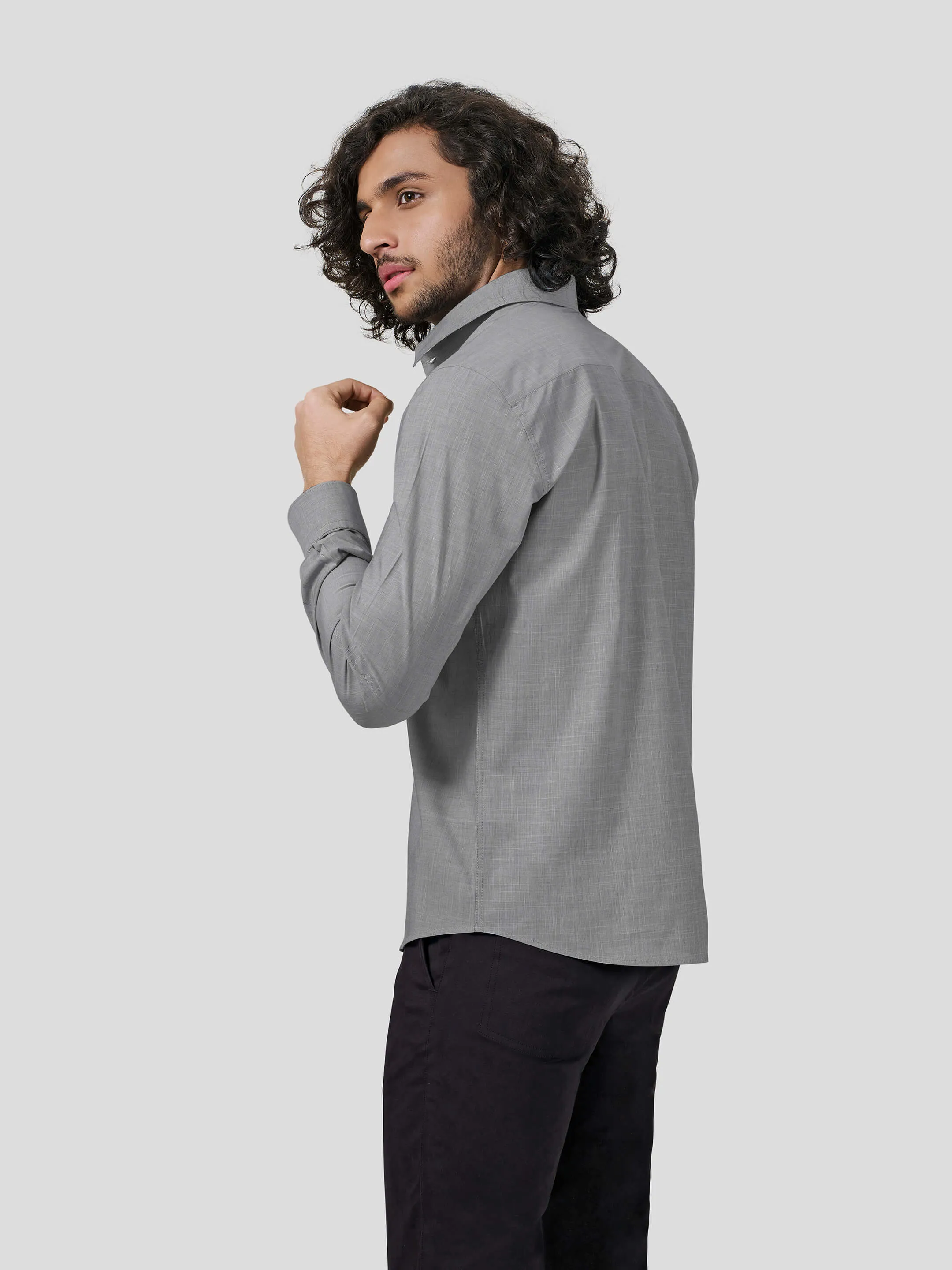 Terrific Full Sleeve Untuck Fit Shirt