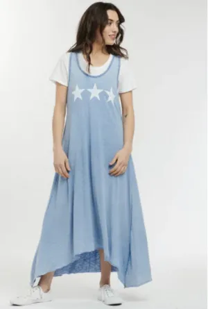 Tri Star Dress- Jeans